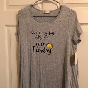 Taco shirt NWT